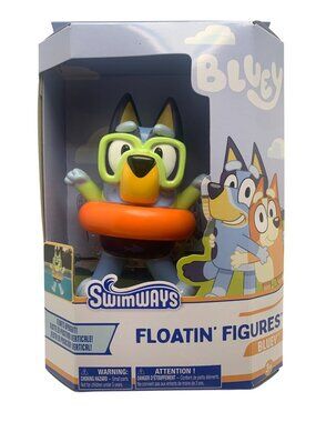 Bluey Swimways Floatin Figures Toy For Ages 3+ Water Fun Collectible